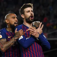 Piqué llena de flores a Arturo Vidal tras la Kings League