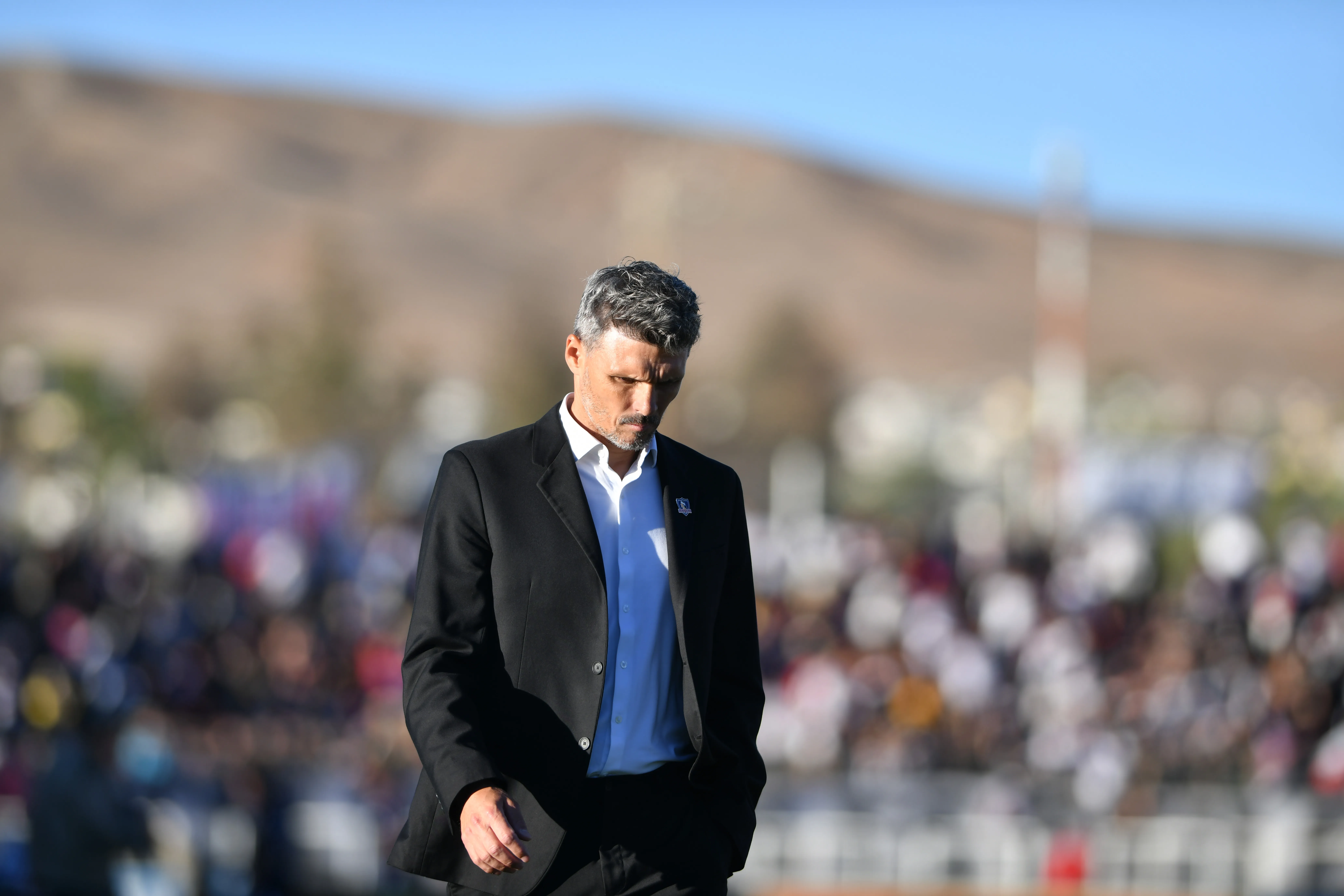 Fernando Ortiz no ha tenido el mejor arranque de 2026 junto a Colo Colo. Foto: Alejandro Pizarro/Photosport