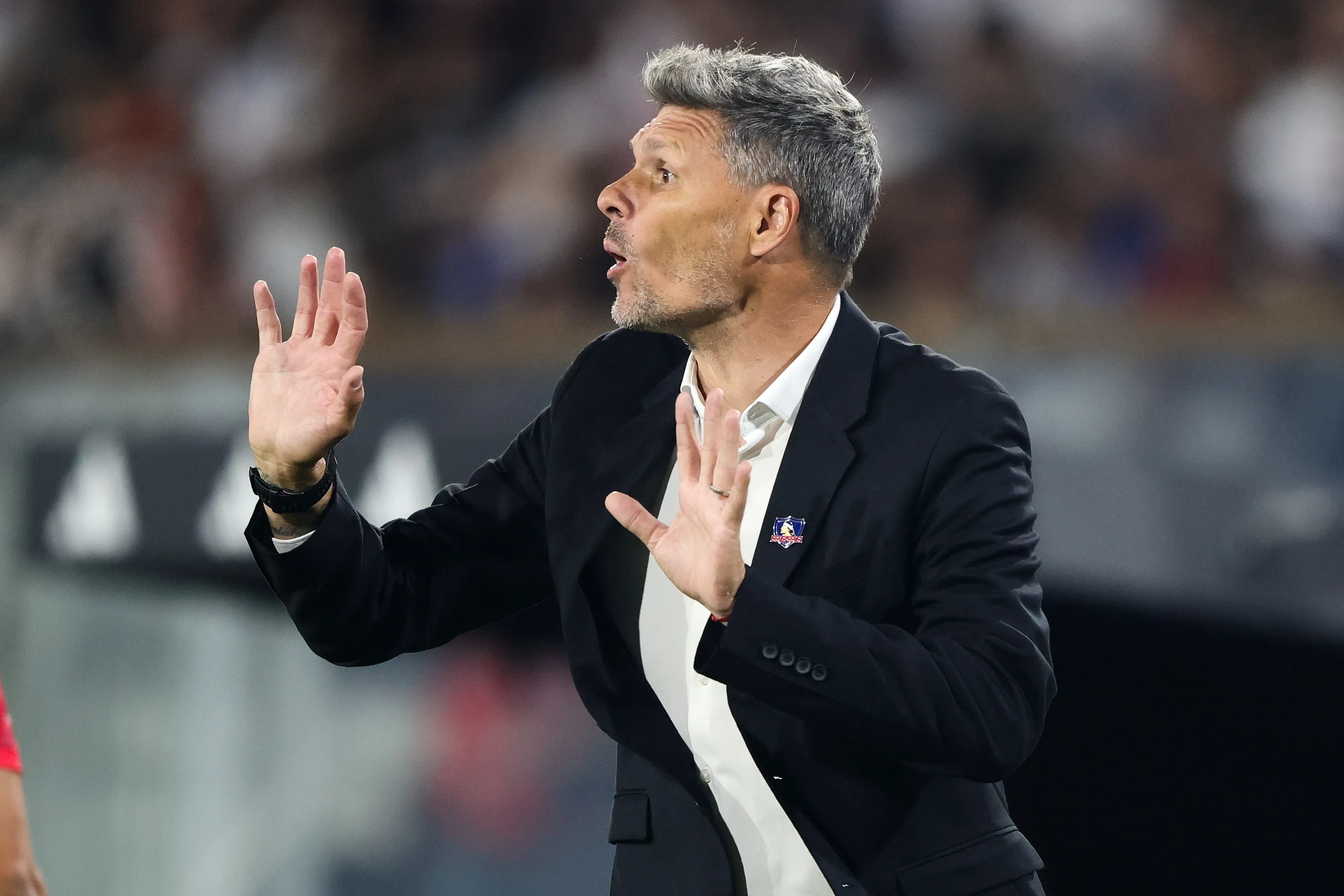 Marcelo Barticciotto criticó la línea de tres de Fernando Ortiz | Foto: Photosport