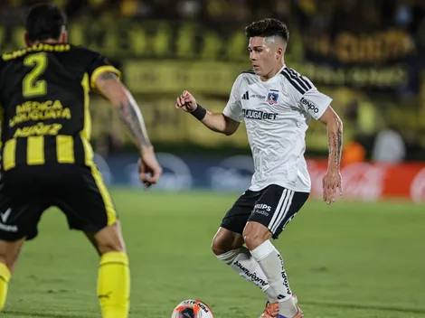 El uno a uno de Colo Colo vs Peñarol por Serie Río de la Plata