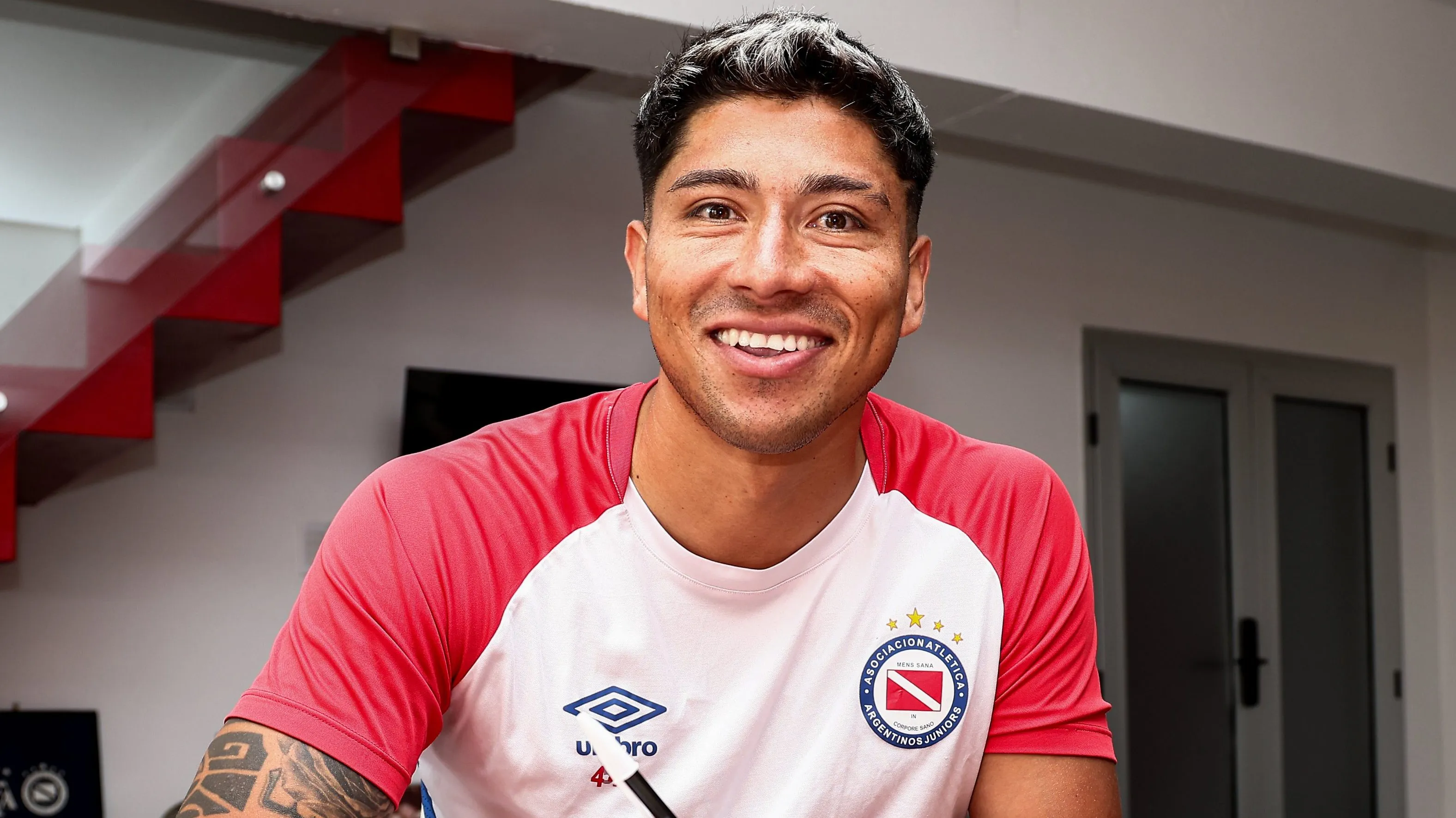 Brayan Cortés puede quedarse por muchos años en Argentinos Juniors.