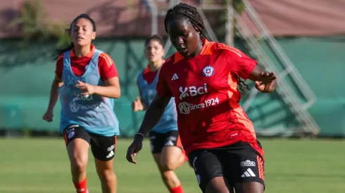 Las colocolinas que estarán en Chile Femenino vs Estados Unidos.