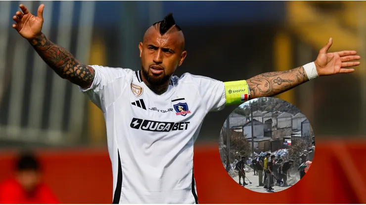Arturo Vidal va en ayuda de los más necesitados.