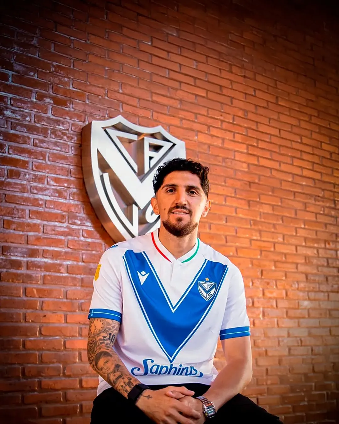 Diego Valdés llegó a Vélez en julio del 2025. Imagen: Instagram Diego Valdés