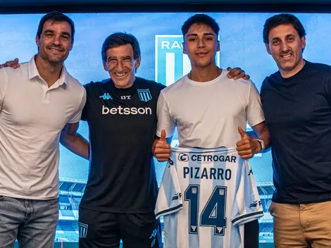 Ex Colo Colo: Damián Pizarro es presentado como refuerzo de Racing