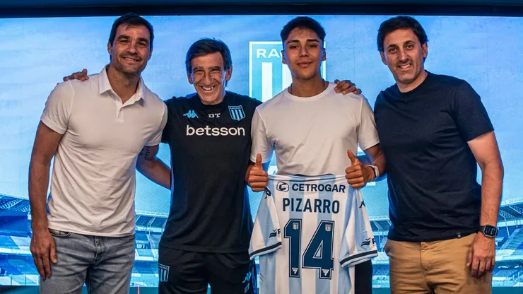 Ex Colo Colo: Damián Pizarro es presentado como nuevo refuerzo de Racing Club
