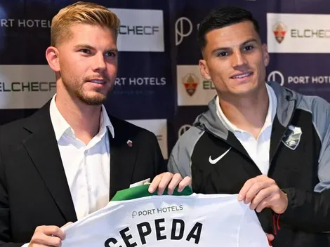 Lucas Cepeda se acuerda de Colo Colo en su presentación en el Elche