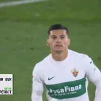 Ex Colo Colo: Lucas Cepeda casi vive su debut soñado ante Barcelona