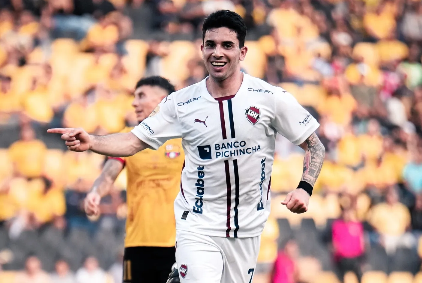 En la última temporada, Lautaro Pastrán defendió los colores de Liga de Quito, en donde llegó a semifinales de Copa Libertadores. 