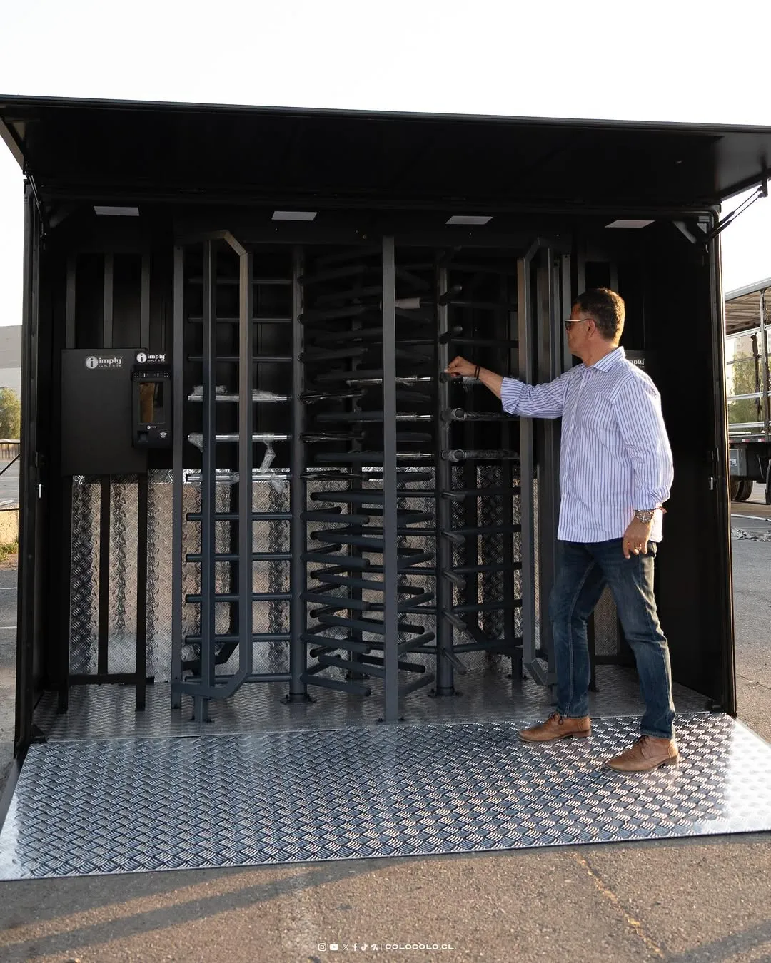 Así son los torniquetes del Estadio Monumental