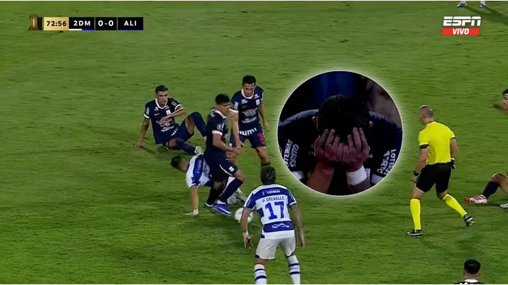 La reacción de la prensa peruana a la lesión de Pavez en Alianza Lima.