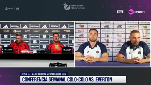 Colo Colo asistió a inédita conferencia de prensa.