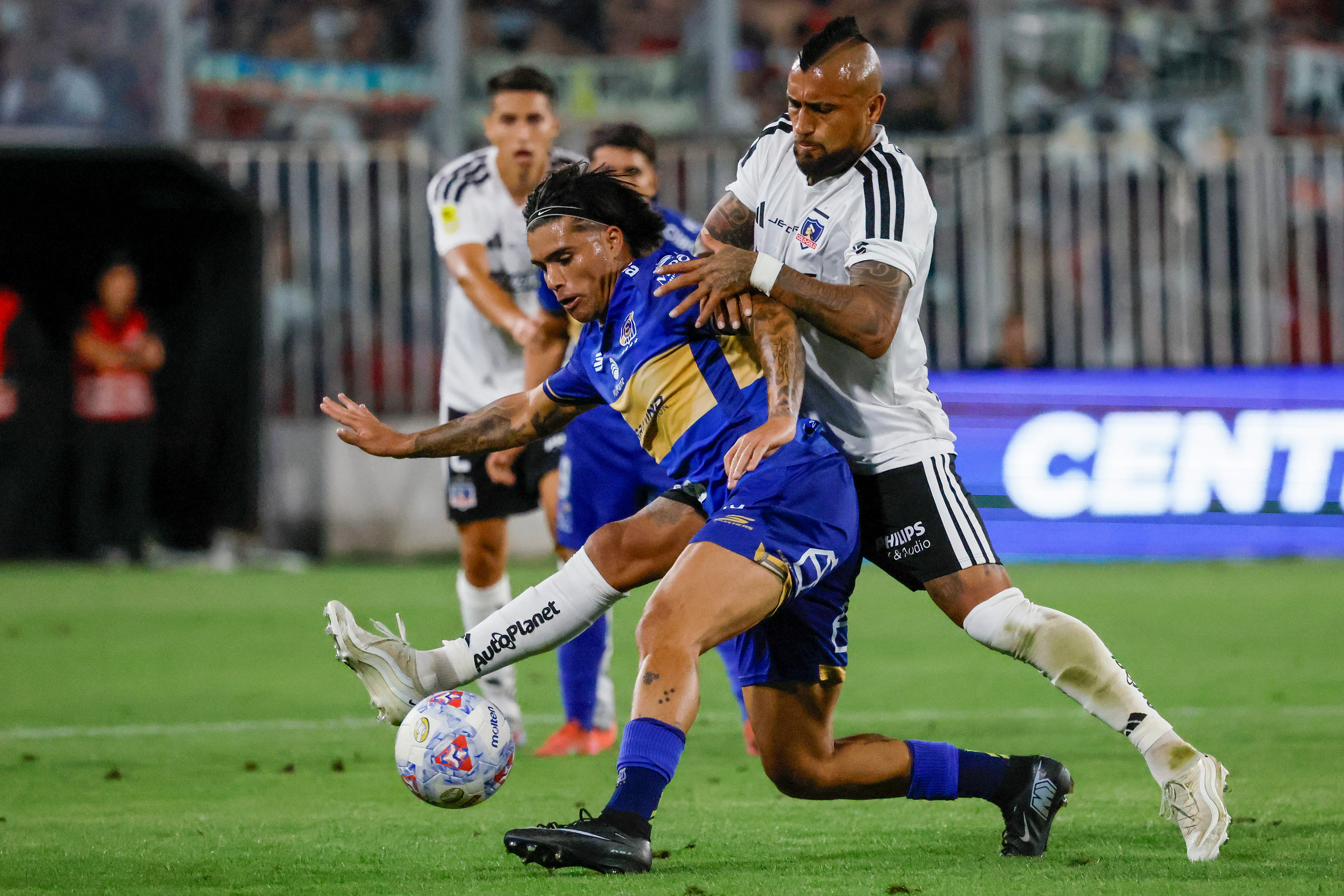 Colo Colo logra trabajado triunfo ante Everton.Imagen: Andres Pina/Photosport