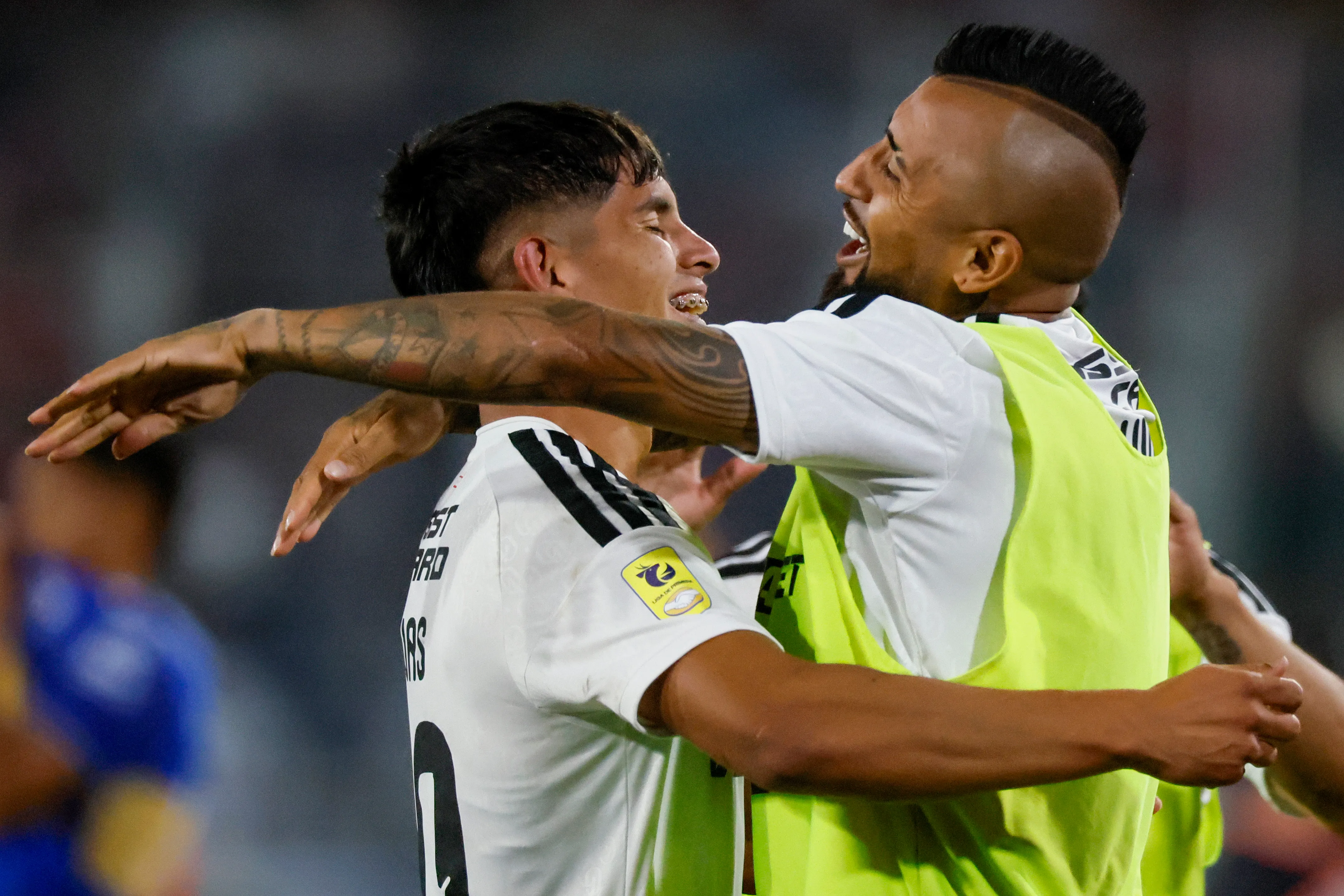 Arturo Vidal rescató la actitud del equipo tras el triunfo de Colo Colo.Imagen: Andres Pina/Photosport