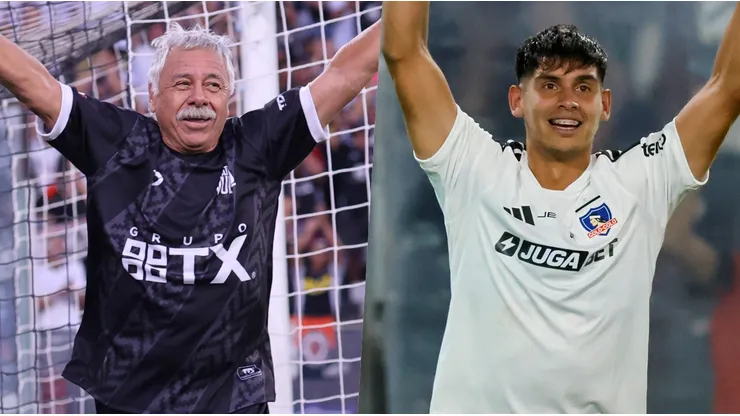 Carlos Caszely saca pecho por la cantera de Colo Colo.