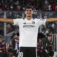 El emotivo momento de Cuevas tras su primer gol con Colo Colo