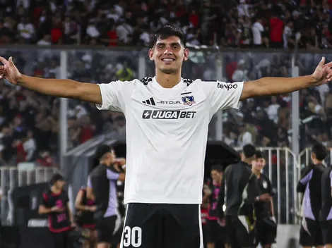 El emotivo momento de Cuevas tras su primer gol con Colo Colo