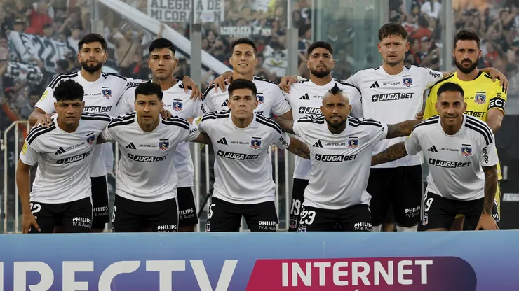 Futbol, Colo Colo vs Everton. Fecha 2, Liga de Primera 2026. El equipo de Colo Colo es fotografiado durante el partido de primera division contra Everton disputado en el estadio Monumental de Santiago, Chile. 07/02/2026 Andres Pina/Photosport Football, Colo Colo vs Everton. 2nd turn, 2026 First Division League. Colo Colo’s team are pictured during a first division match against Everton at the Monumental stadium in Santiago, Chile. 07/02/2026 Andres Pina/Photosport
