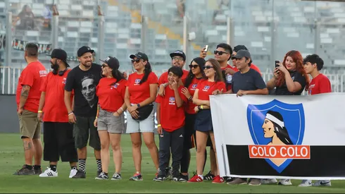 Los voluntarios del CSD Colo Colo fueron clave en la Noche Alba Solidaria.