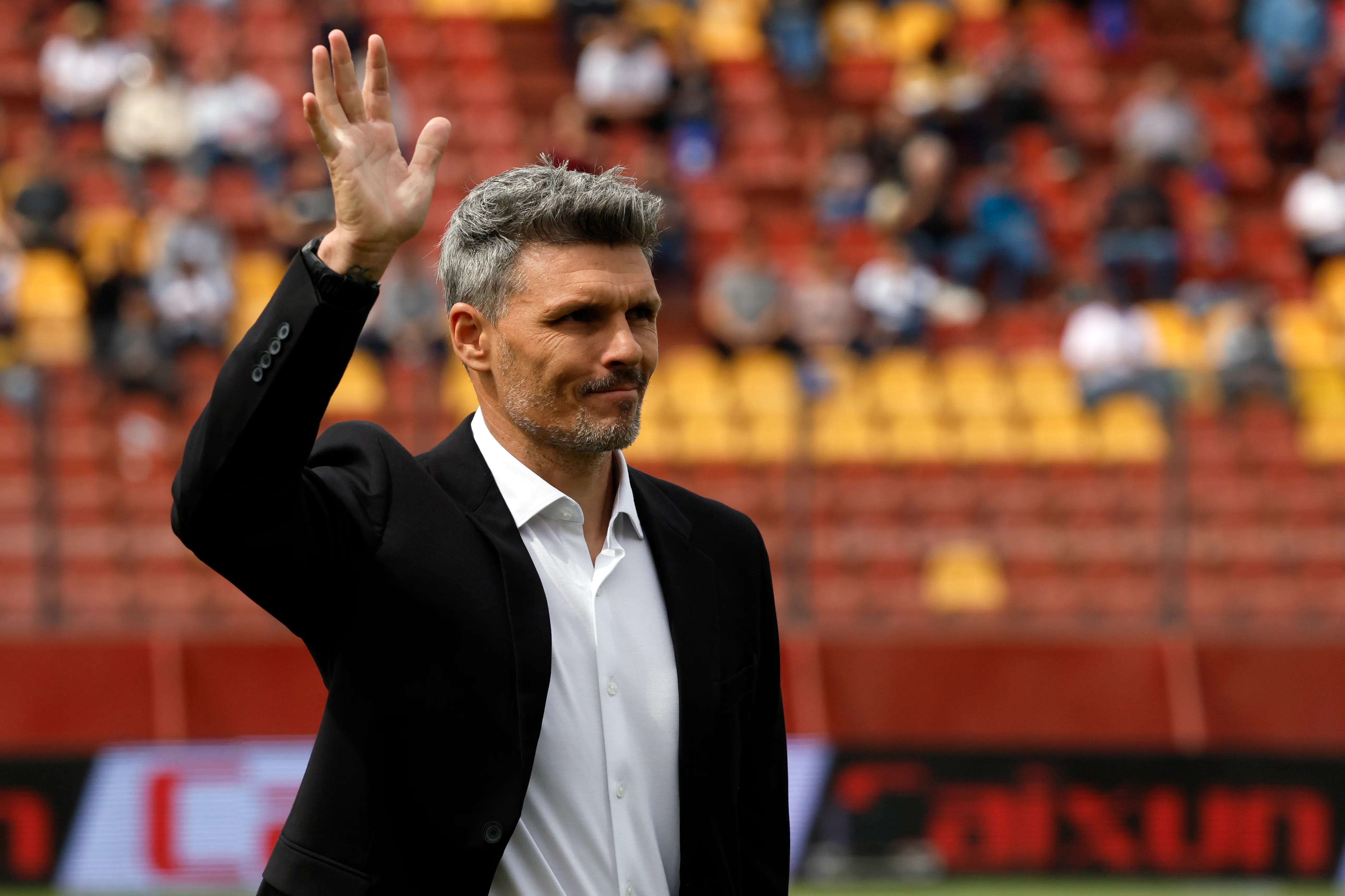 Fernano Ortiz y su gusto por el Rock. Imagen: Andres Pina/Photosport