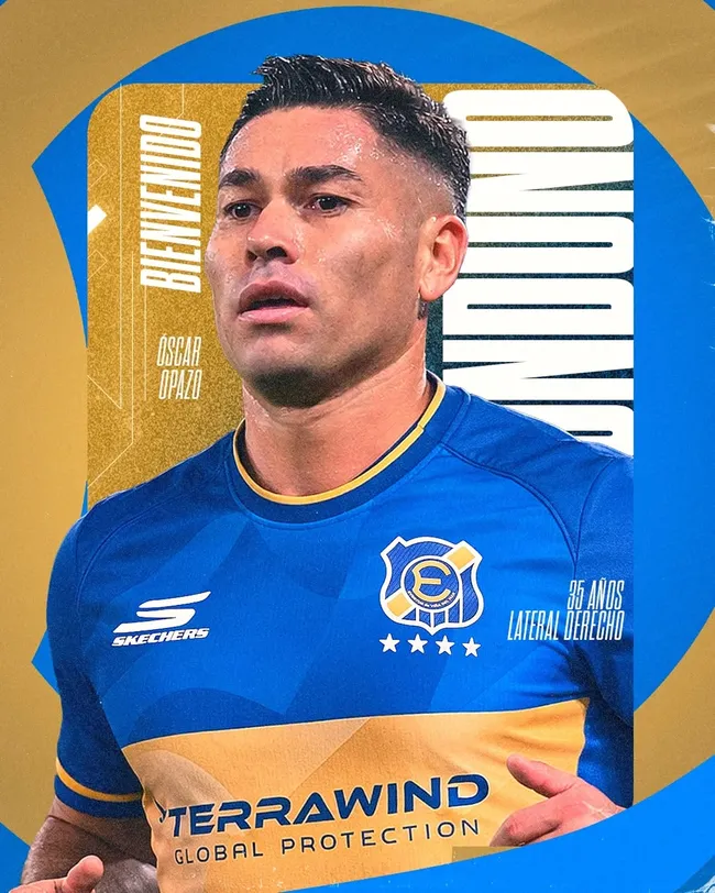 Óscar Opazo ya fue presentado en Everton de Viña del Mar.