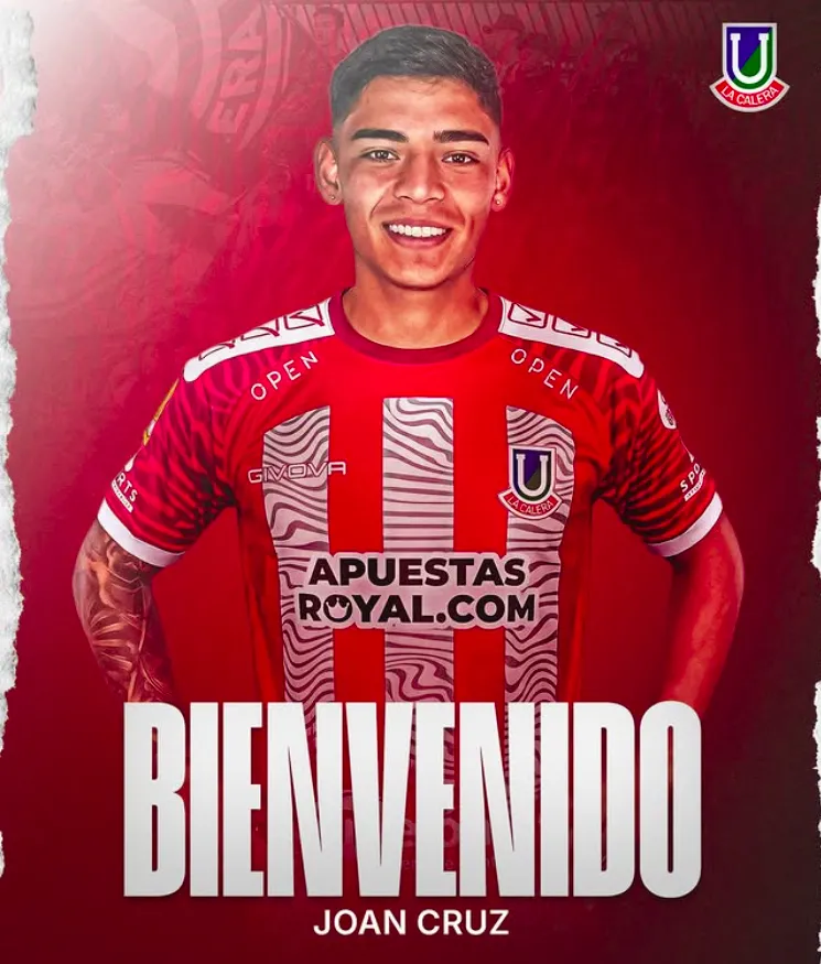 Joan Cruz fue presentado en Unión La Calera.