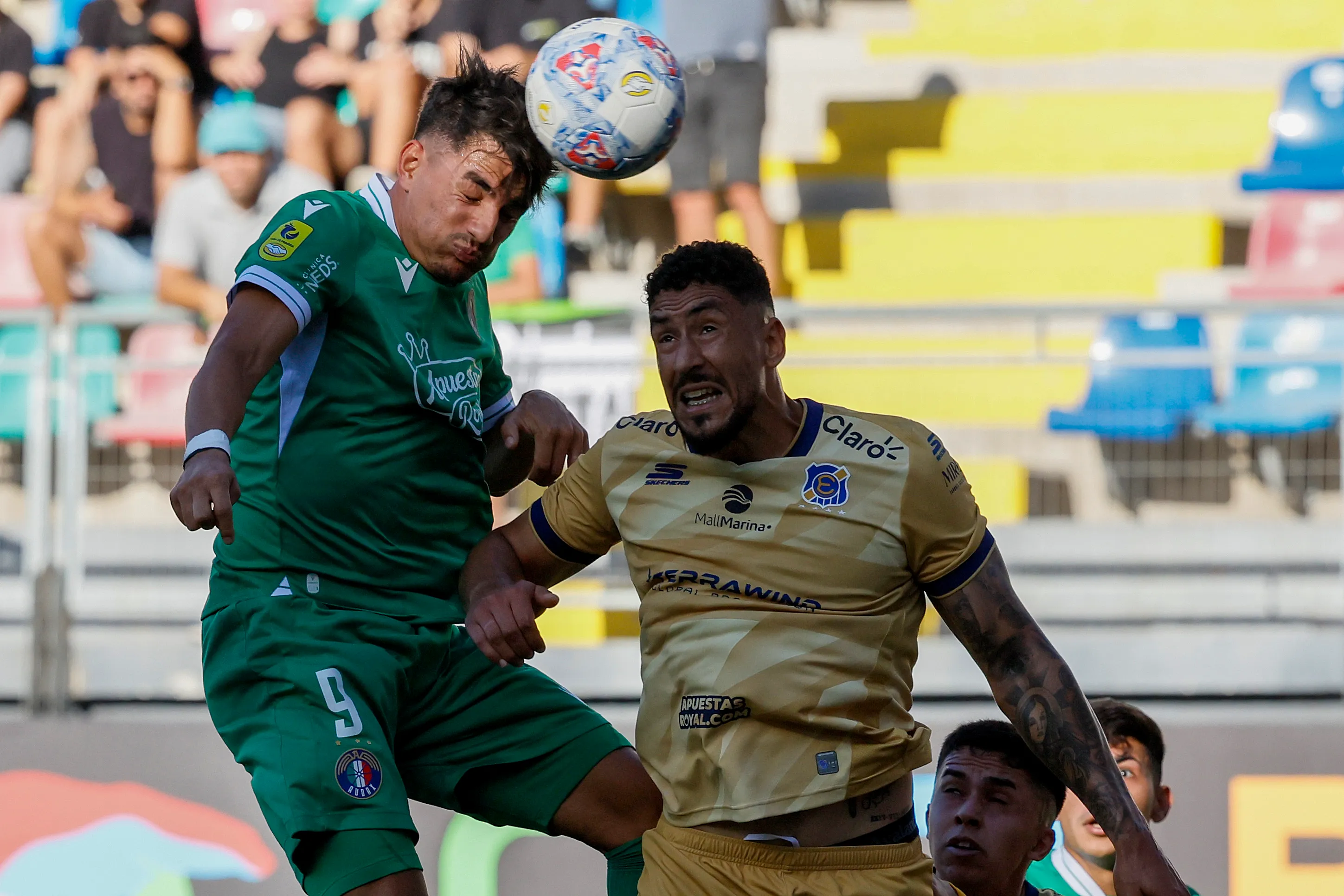 Audax venció por la cuenta mínima a Everton en La Florida.Imagen: Andres Pina/Photosport