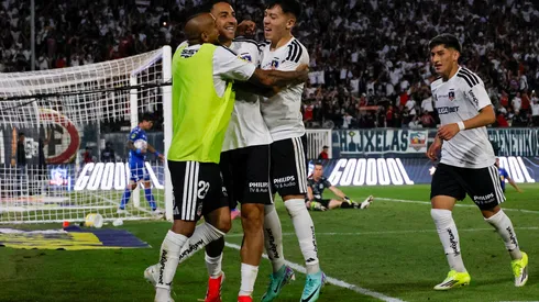 Futbol, Colo Colo vs Everton.<br />
Fecha 2, Liga de Primera 2026.<br />
El jugador de Colo Colo Javier Correa, centro, celebra con sus companeros tras marcar un gol contra Everton durante el partido de primera division disputado en el estadio Monumental de Santiago, Chile.<br />
07/02/2026<br />
Andres Pina/Photosport
Football, Colo Colo vs Everton.<br />
2nd turn, 2026 First Division League.<br />
Colo Colo’s player Javier Correa, center, celebrates with teammates after scoring against gainst Everton during a first division match at the Monumental stadium in Santiago, Chile.<br />
07/02/2026<br />
Andres Pina/Photosport