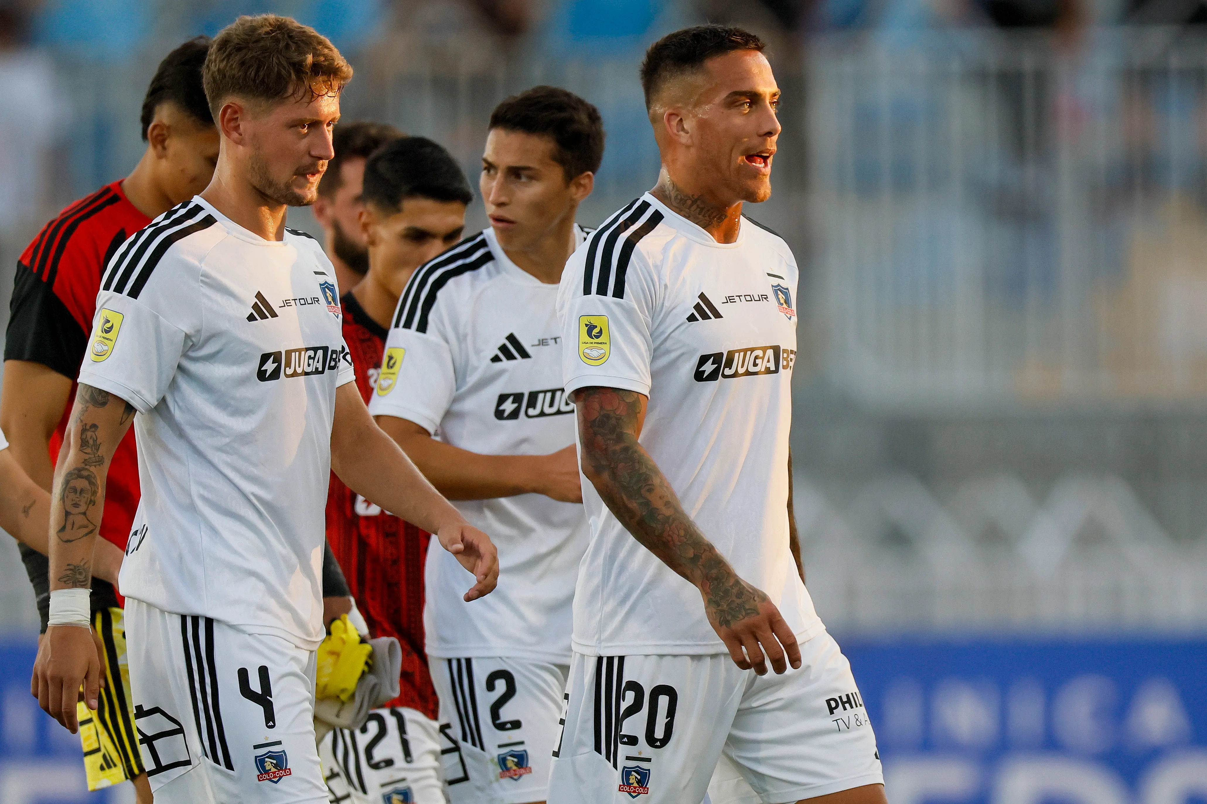 Joaquín Sosa se ha convertido en pieza clave en Colo Colo.Imagen: Andres Pina/Photosport