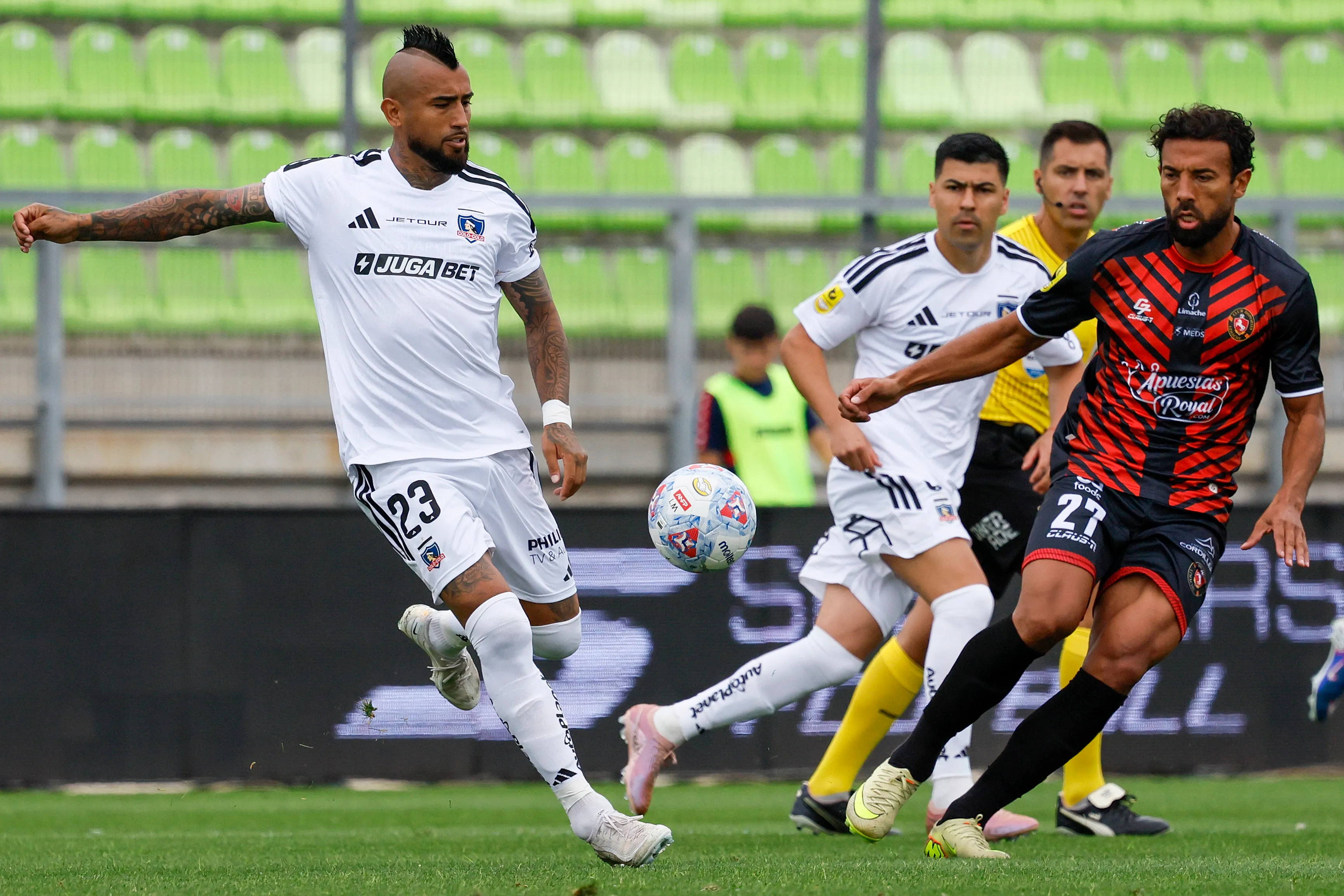 Vidal comentó que la derrota ante Limache sirvió para poder ganar tres triunfos al hilo | Foto: Photosport