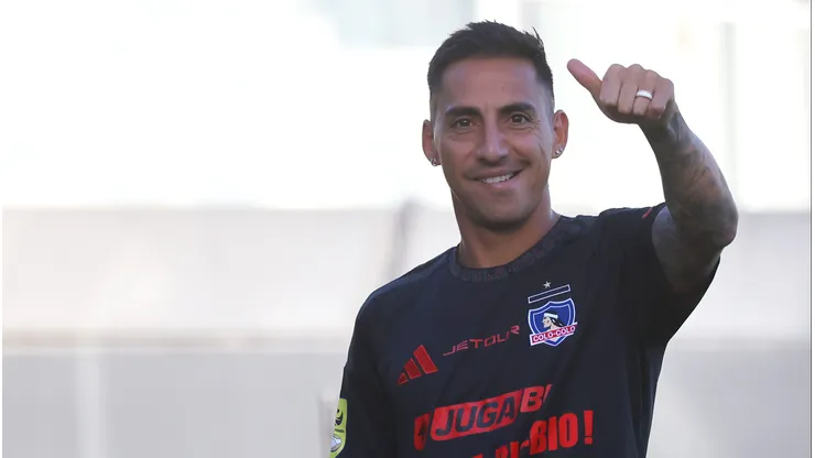 Javier Correa está recuperado en Colo Colo.
