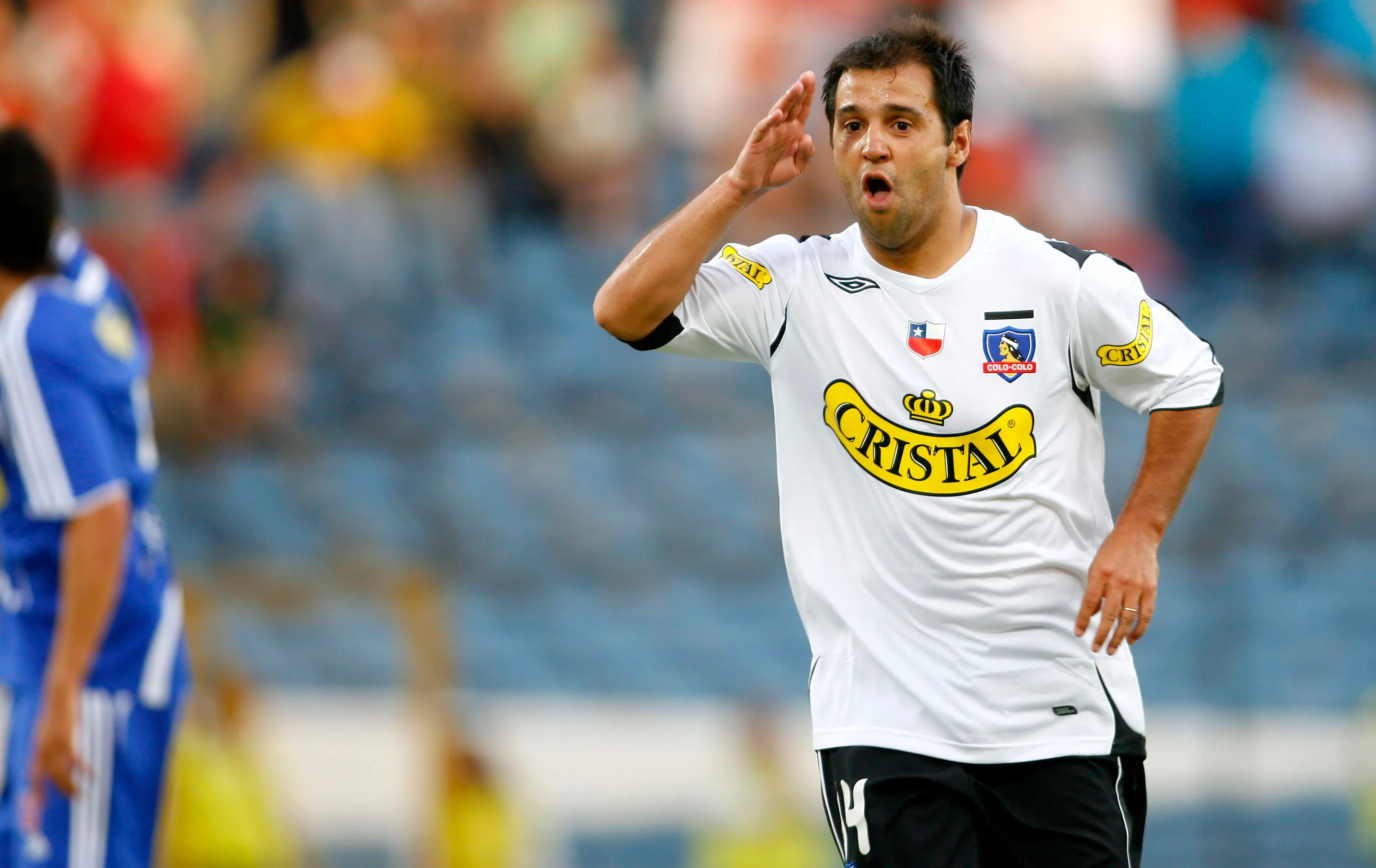 Gustavo Biscayzacú anotó en un Superclásico y eliminó a la U. Imagen: Andrés Pina/Photosport