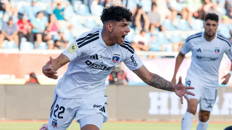 Claudio Aquino festeja su gol en la victoria del Cacique ante O'Higgins por la fecha 4 de la Liga de Primera 2026.