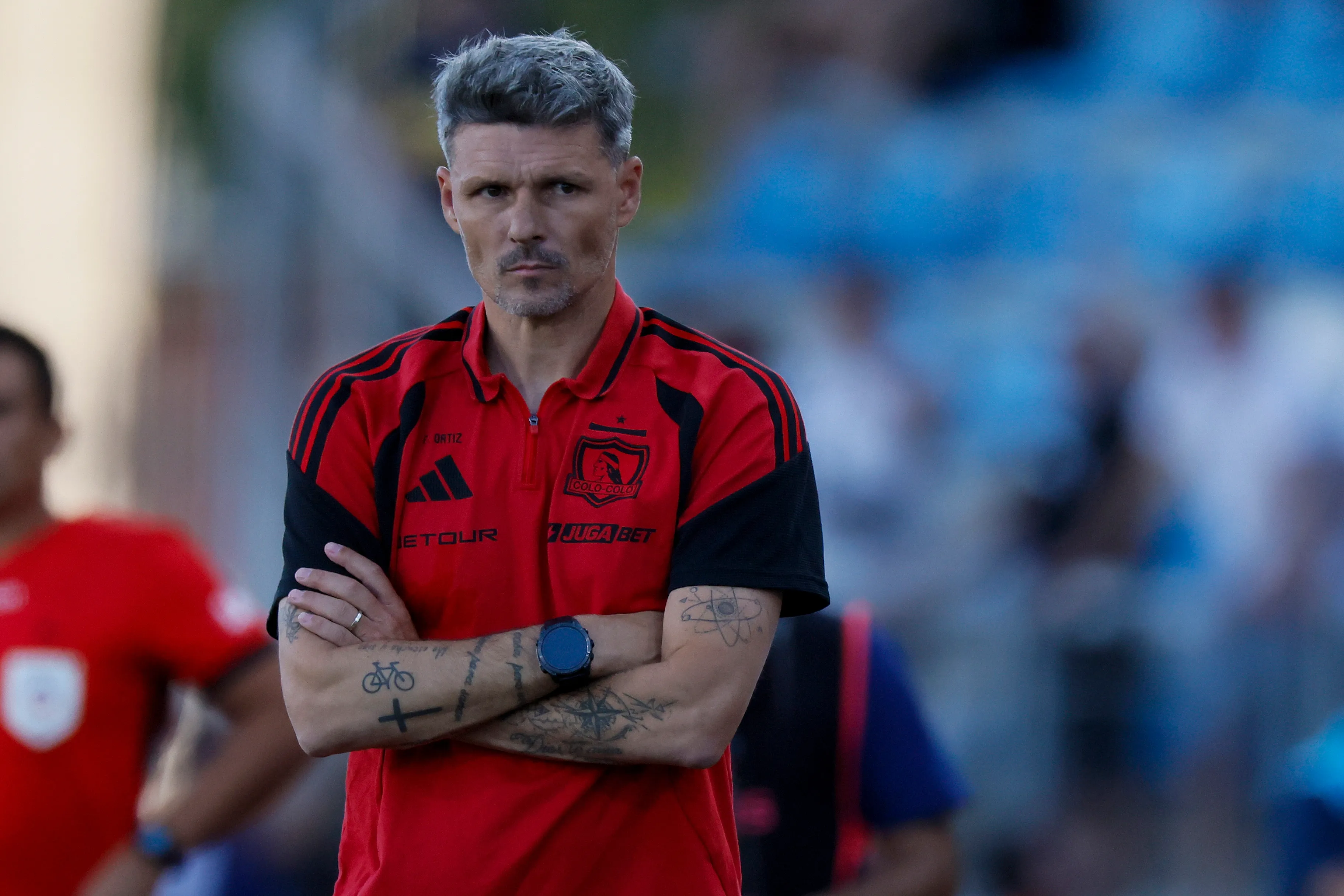 Fernando Ortiz debe decidir entre Alarcón y Madrid en Colo Colo | Foto: Photosport