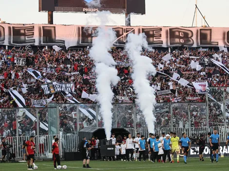 El emocionante recibimiento de los hinchas al bus de Colo Colo
