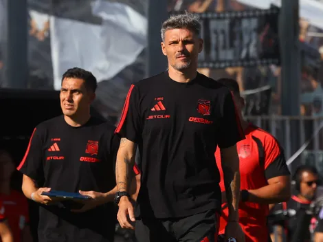 Ortiz apunta al árbitro tras la derrota de Colo Colo en el Superclásico