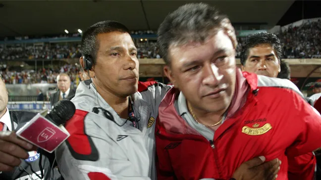 José Luis Álvarez (a la izquierda) falleció este lunes a los 65 años en Doñihue. Foto: Photosport.