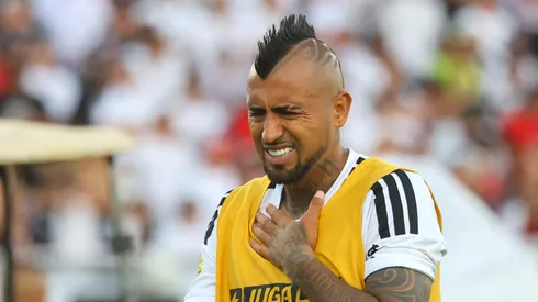 Arturo Vidal es duda en Colo Colo para enfrentar a Audax.