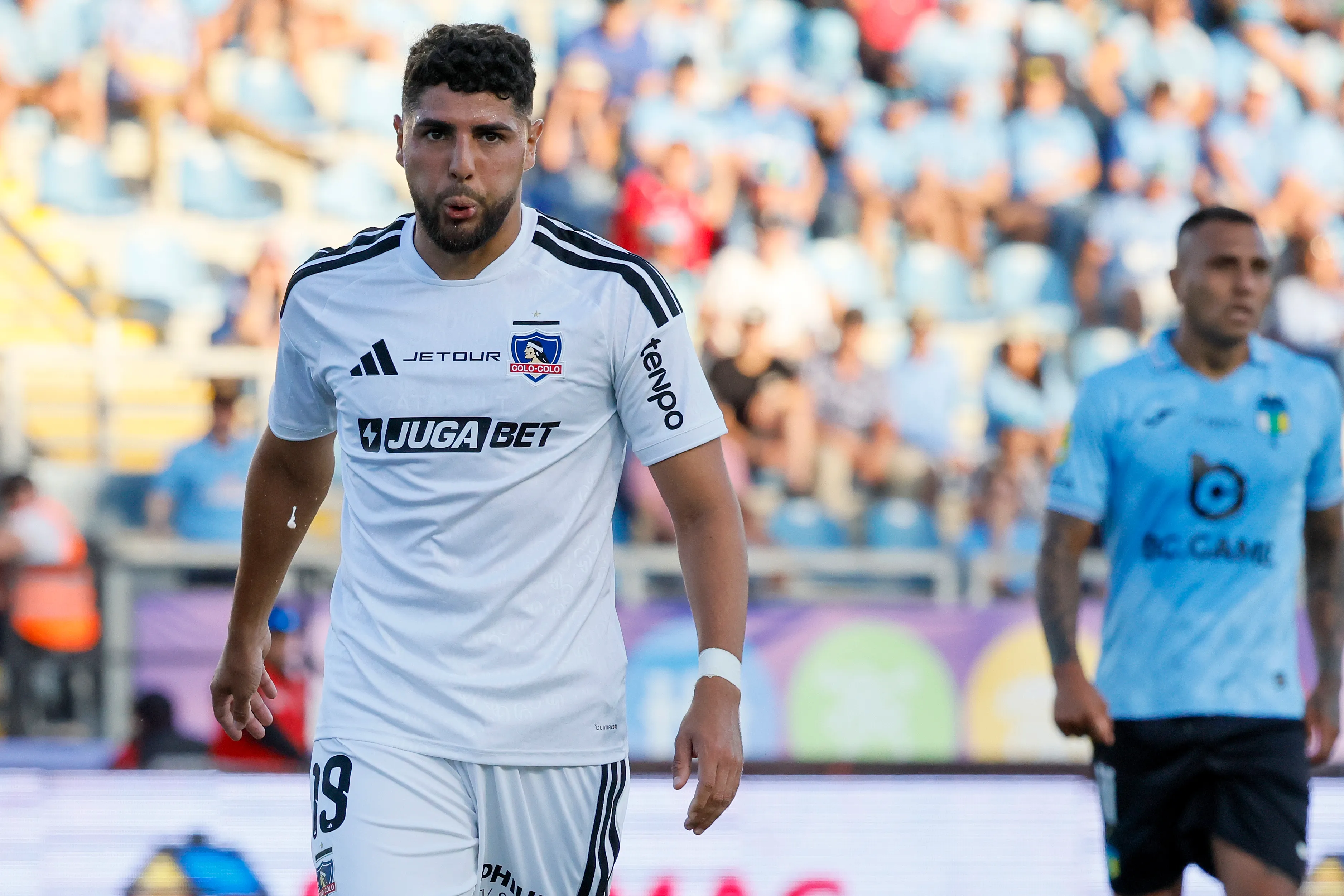 Maximiliano Romero se ha ganado su espacio en el equipo titular de Colo Colo.Imagen: Andres Pina/Photosport