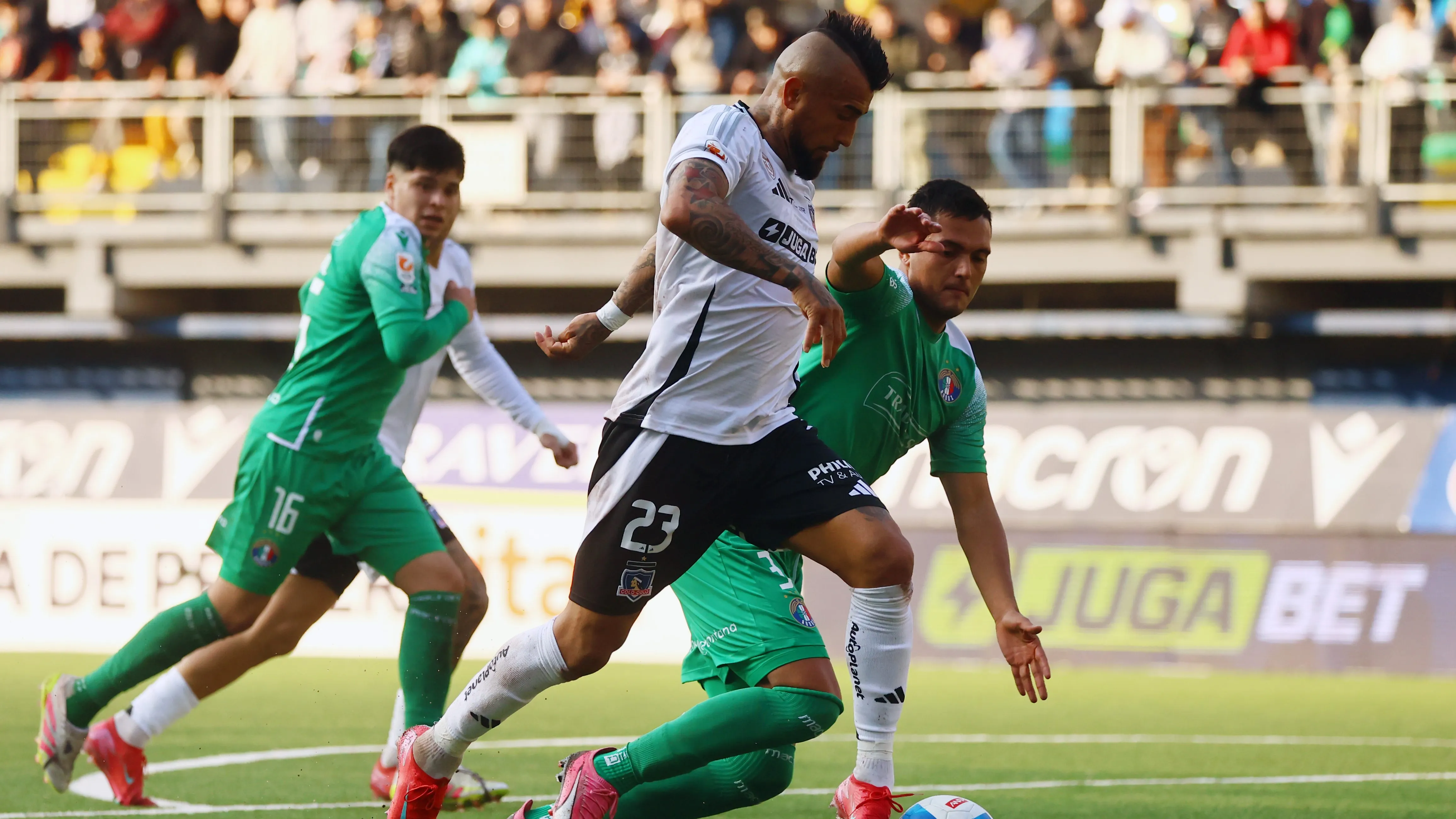 Los últimos cinco juegos de Colo Colo en el Bicentenario