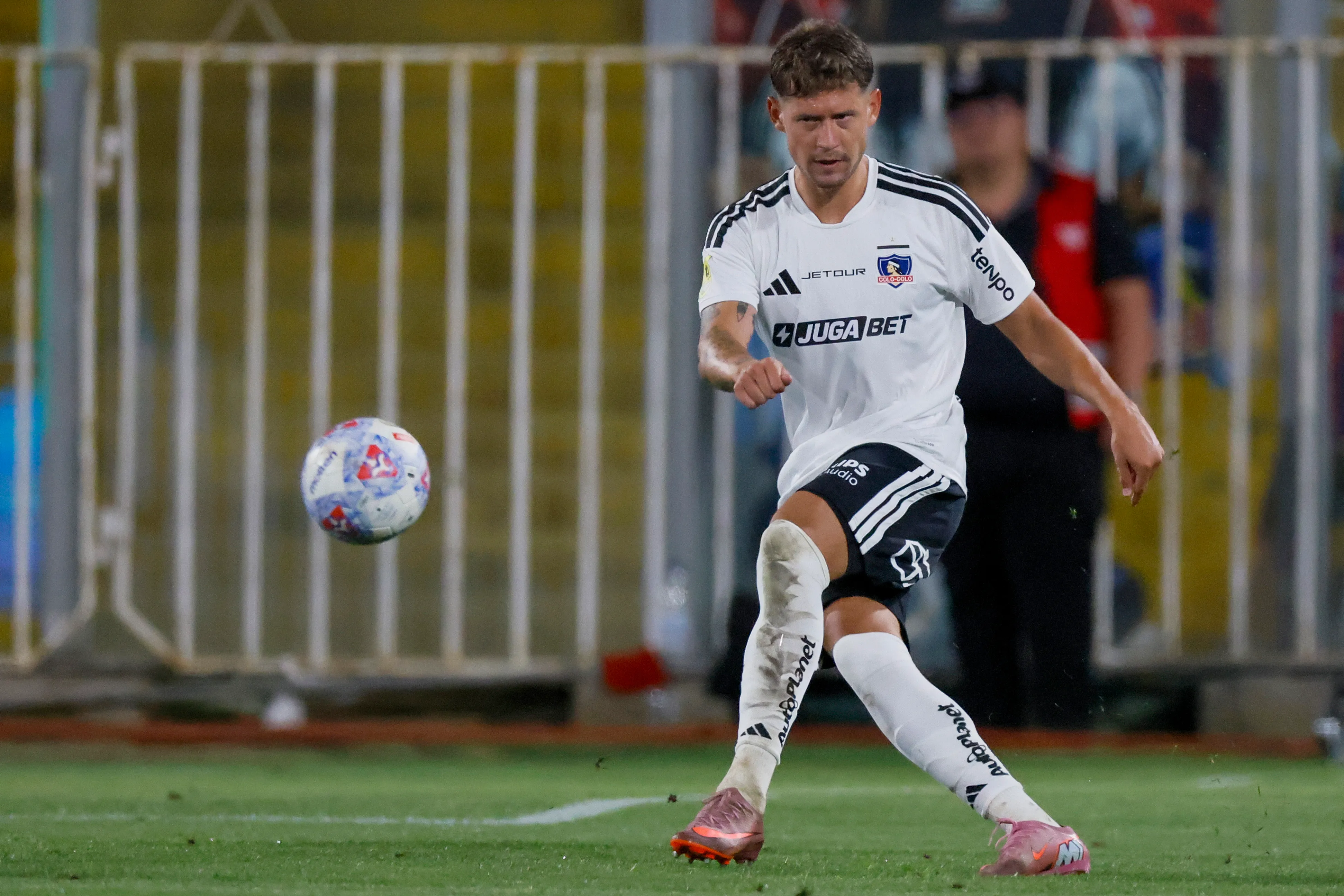 Joaquín Sosa conversó tras la derrota de Colo Colo ante O’Higgins. Imagen: Andrés Pina/Photosport