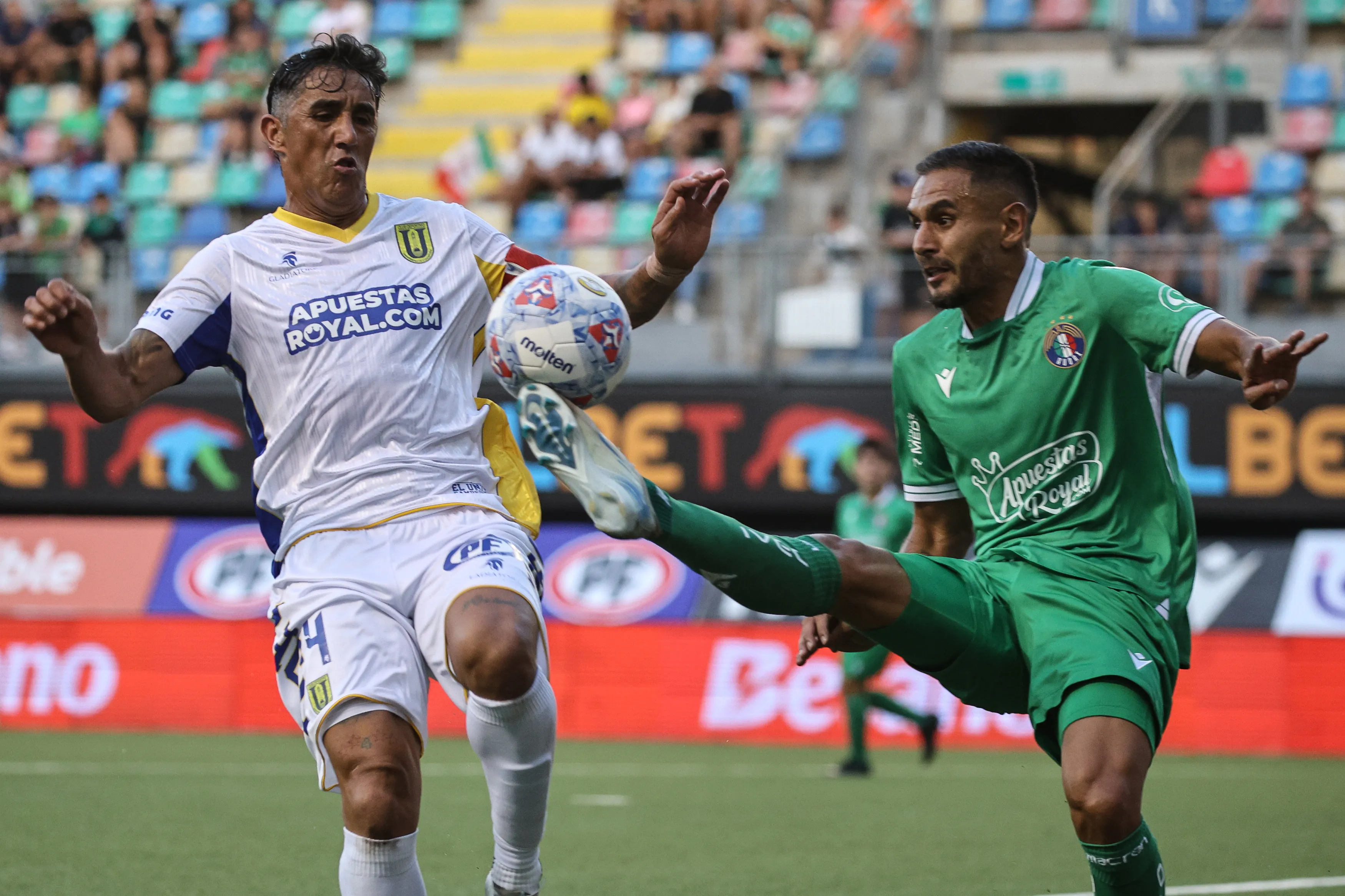 Federico Mateos queda absuelto para el Audax vs Colo Colo.Imagen: Diego Martin/Photosport