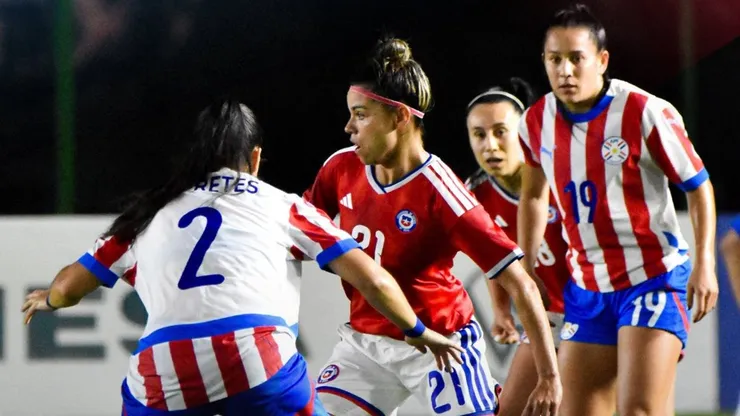 Chile Femenino venció 1-0 a Paraguay.
