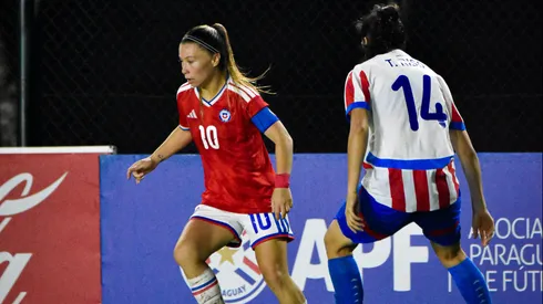 Las colocolinas que jugaron por Chile ante Paraguay.