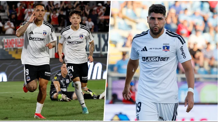 Una de las dudas de Fernando Ortiz para el duelo de Colo Colo ante Audax Italiano es si Javier Correa y Maximiliano Romero deben jugar juntos.