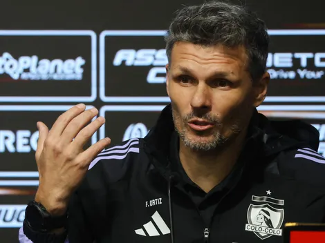 Ortiz se mosquea en la conferencia de prensa de Colo Colo