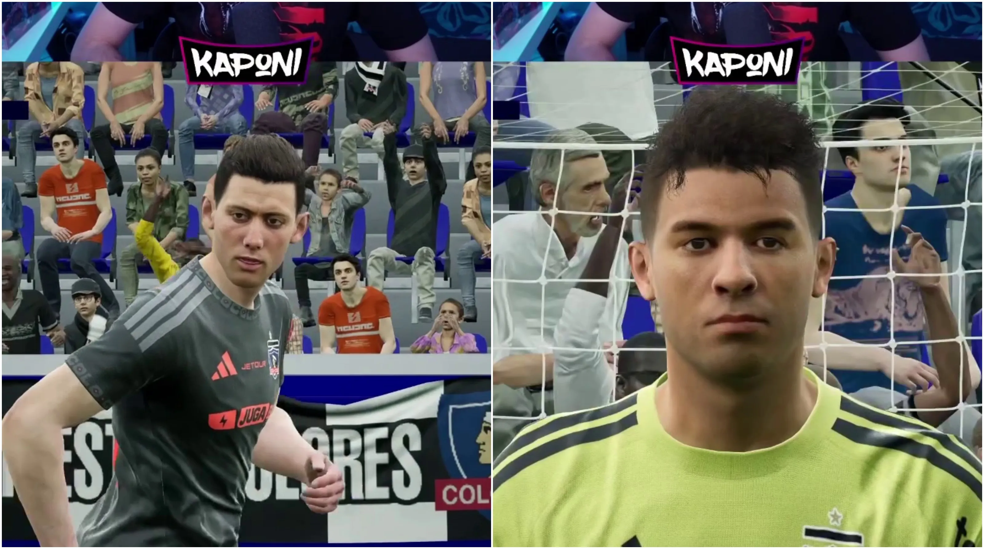 Incluso, Eduardo Villanueva (derecha) también aparece en el videojuego. Foto: Captura.