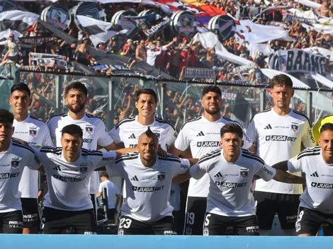¡Formación confirmada de Colo Colo vs Audax!