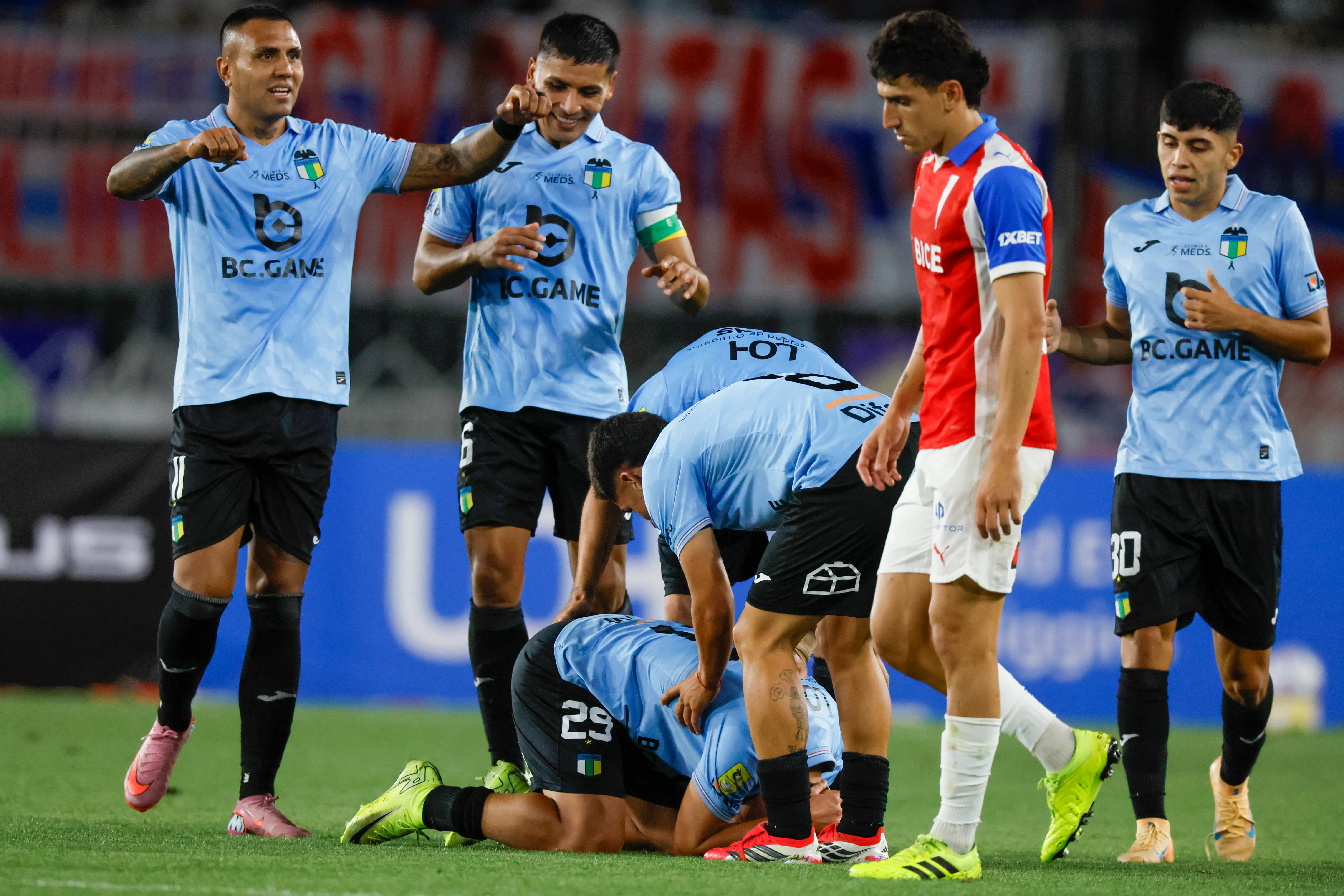 O’Higgins venció a Universidad Católica. Imagen: Andres Pina/Photosport
