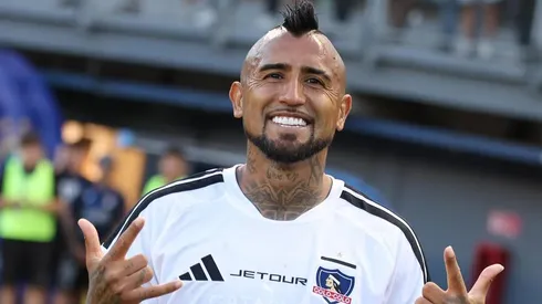 Arturo Vidal fue la figura del triunfo de Colo Colo.